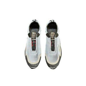 Dunhill Mens Lace-Up Leisure Mesh Sneakers Grey